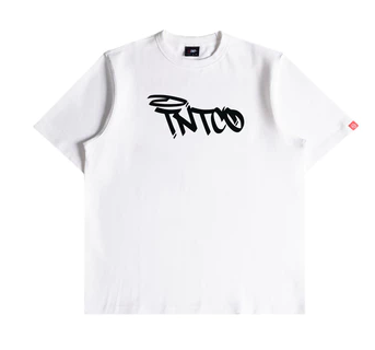 TNTCO Waffle Logo Tee (White)