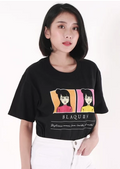 BLAQUIIN Grimace Graphic Tee - Black